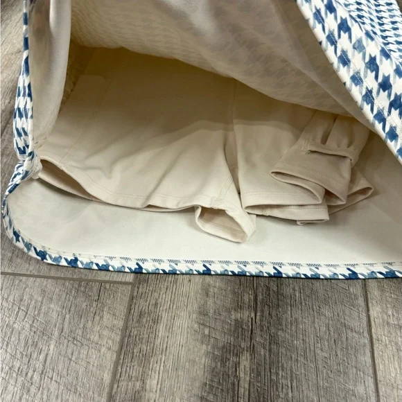 Z Supply Blue Houndstooth Dress - Picture 9 of 14